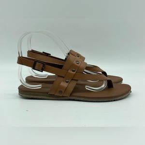 Heartland 100% Leather Sandals - Brown